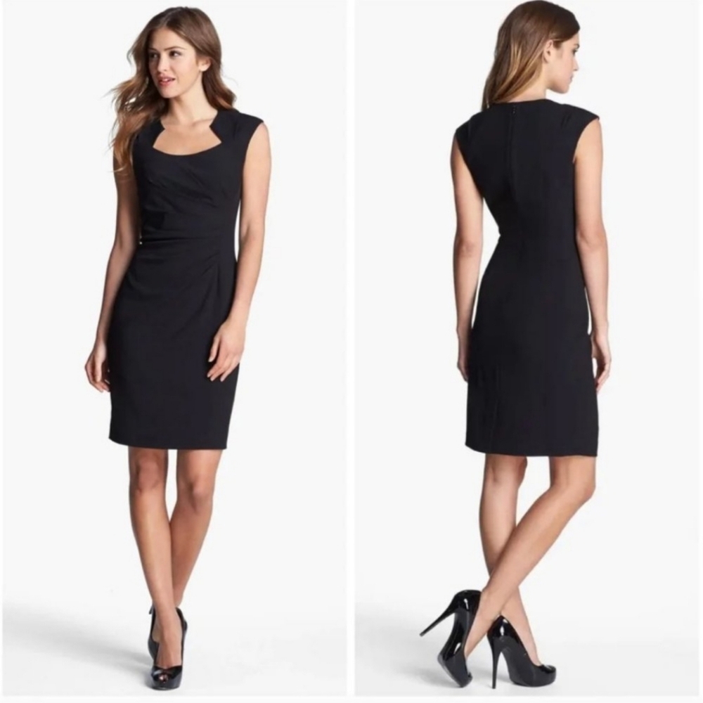Calvin Klein Black Midi Dress